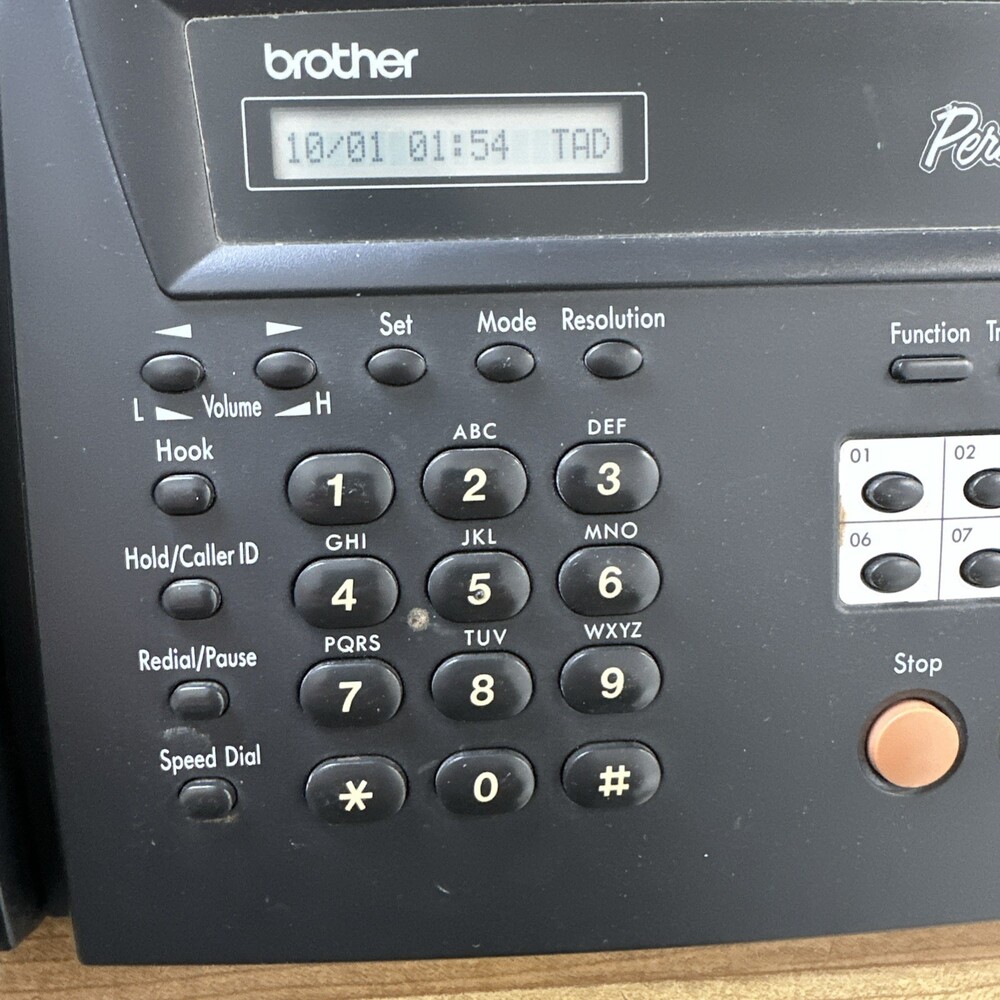Brother FAX-255 515 290 Etc Fax Machine Message Centre